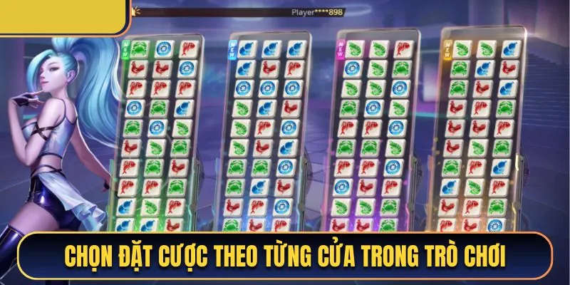 Cập nhập tính năng chọn cửa chơi bầu cua tôm cá E2BET