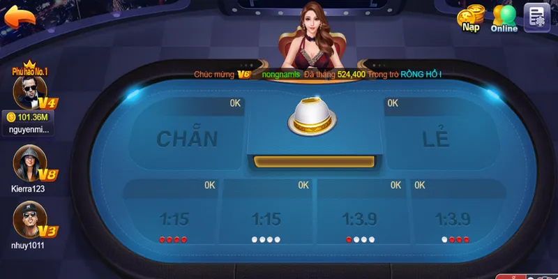 Giải trí game xóc đĩa trực tuyến e2bet dạng 3D cũng rất hấp dẫn
